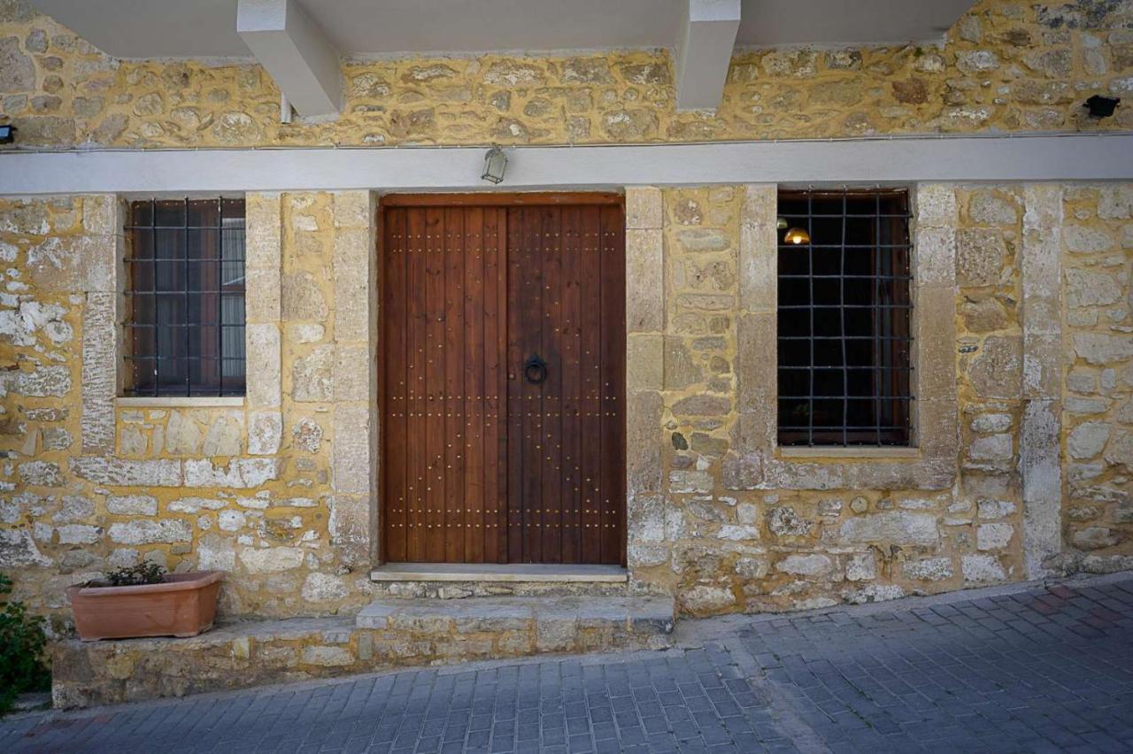 Traditional Stone Mezonete Villa Krousonas  Exterior foto